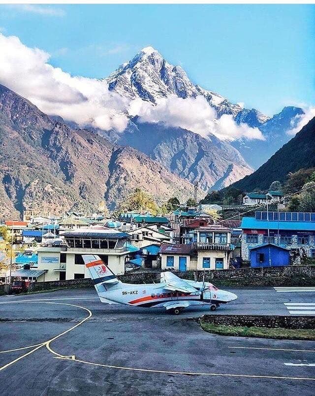 Namche Bazaar mountain town