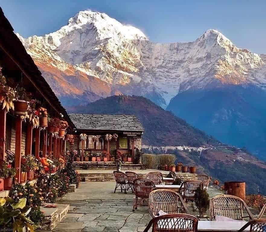 Ghandruk Annapurna mountain view