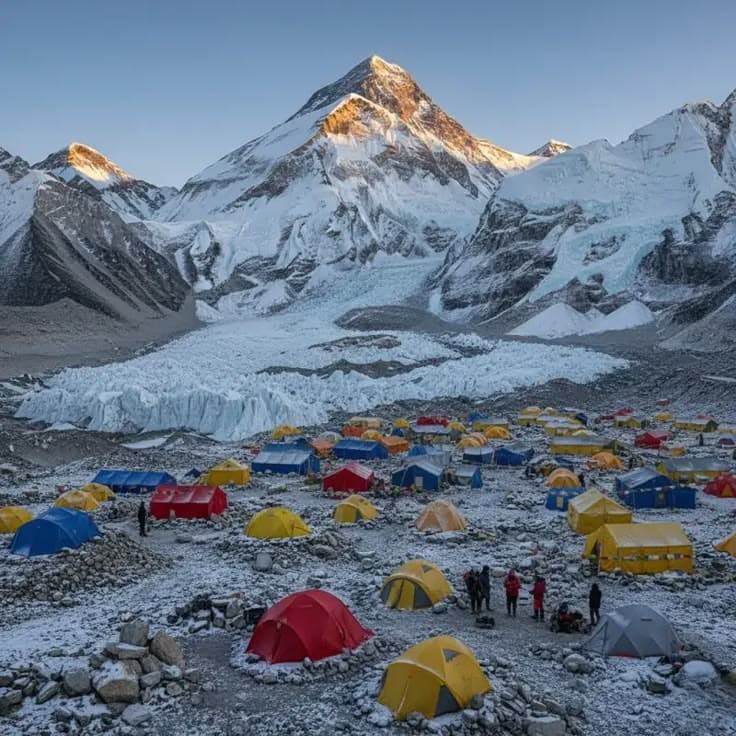 Trekking to Everest