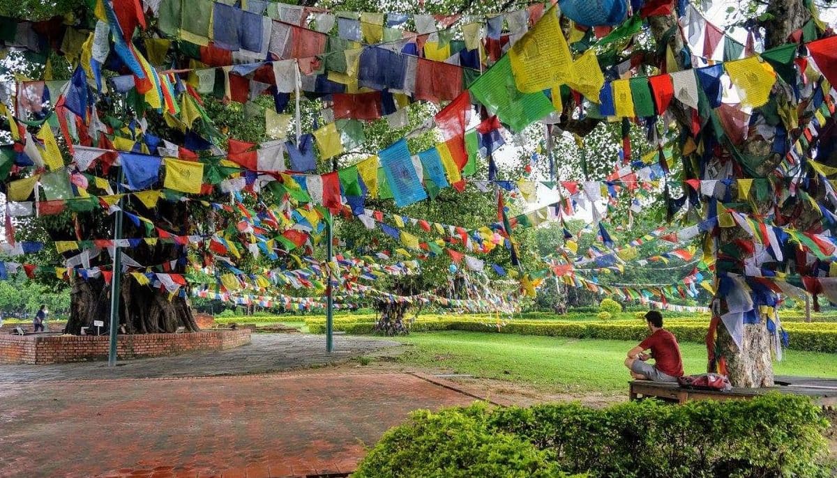Lumbini sacred garden