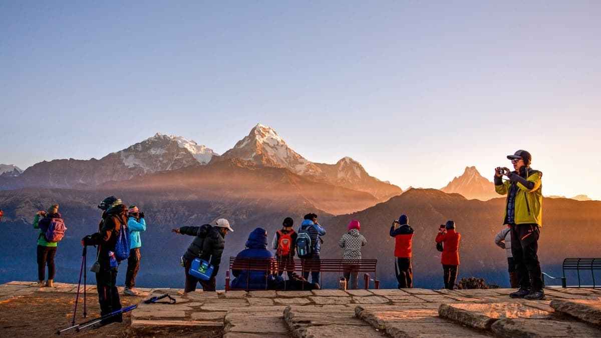 Beautiful Nepal Travel Scene